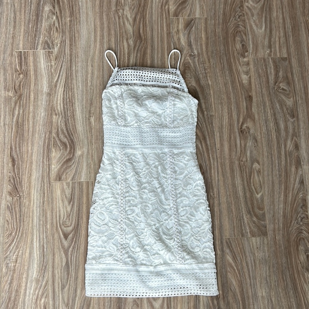 TOP SHOP white dress